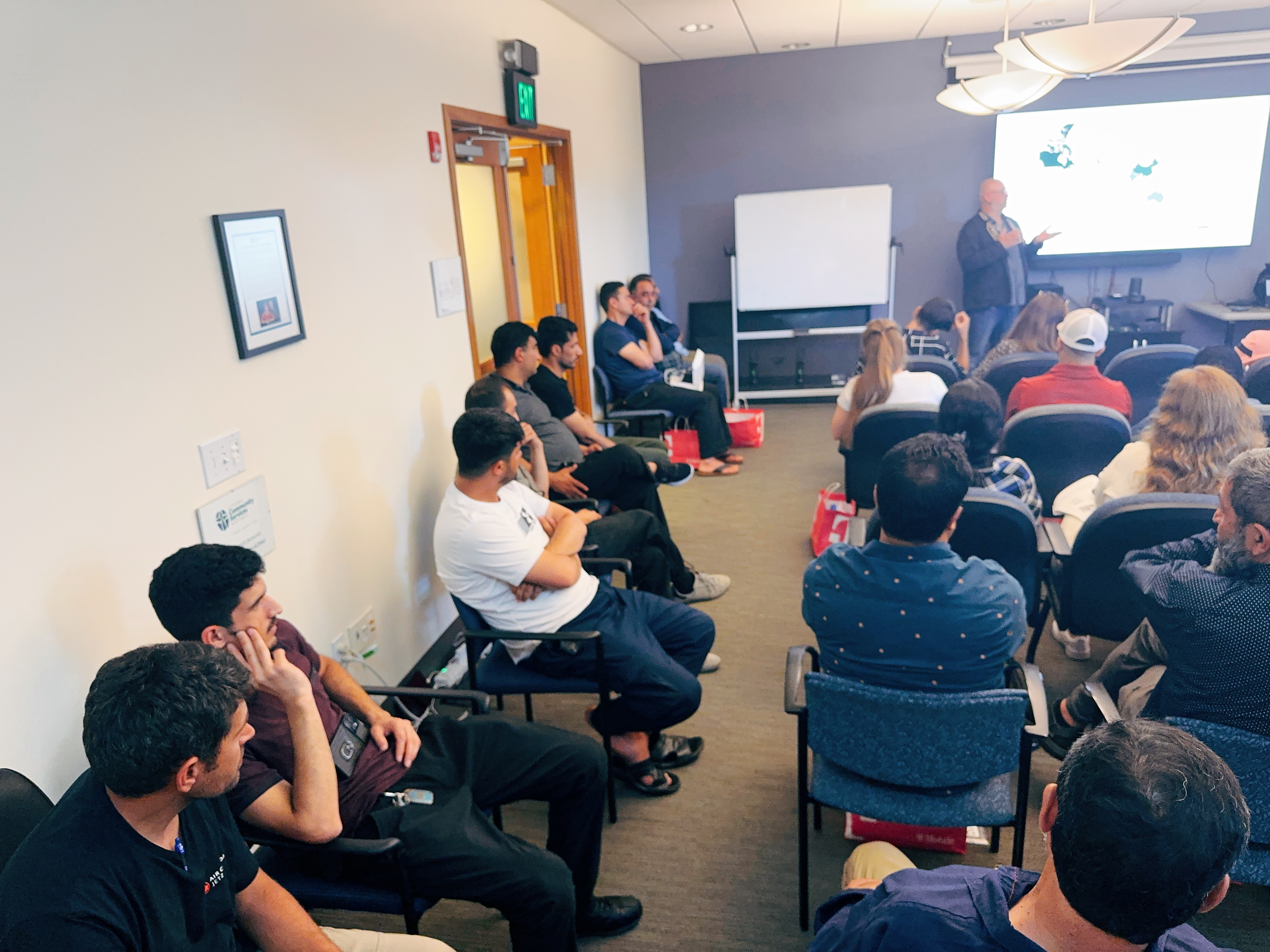 Community workshop in session